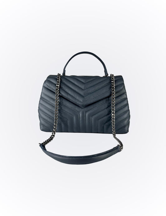 Handcrafted Brazilian Leather Handbag – Elegant Shoulder Purse