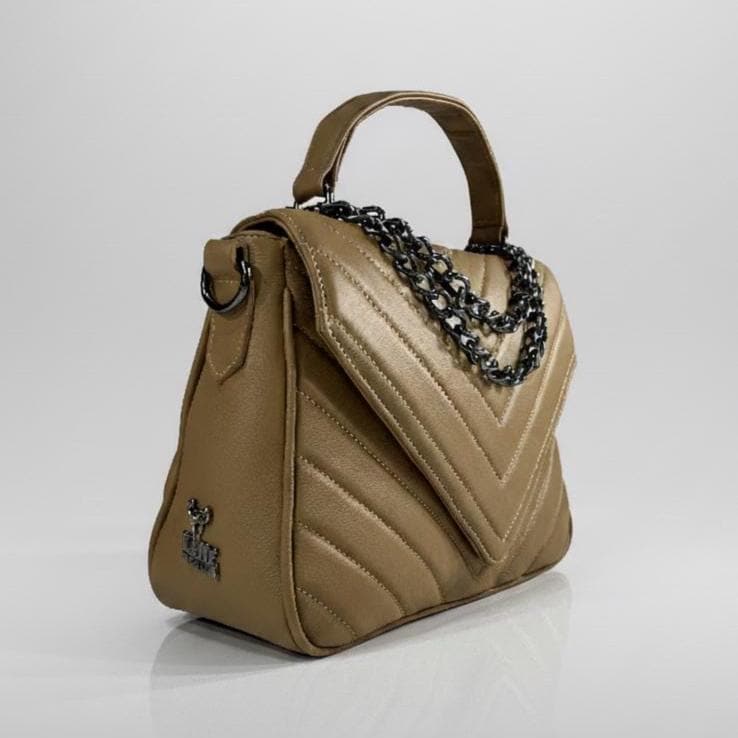 Luxury hand/tote bag Brazilian genuine leather Priscila - Katie Leather