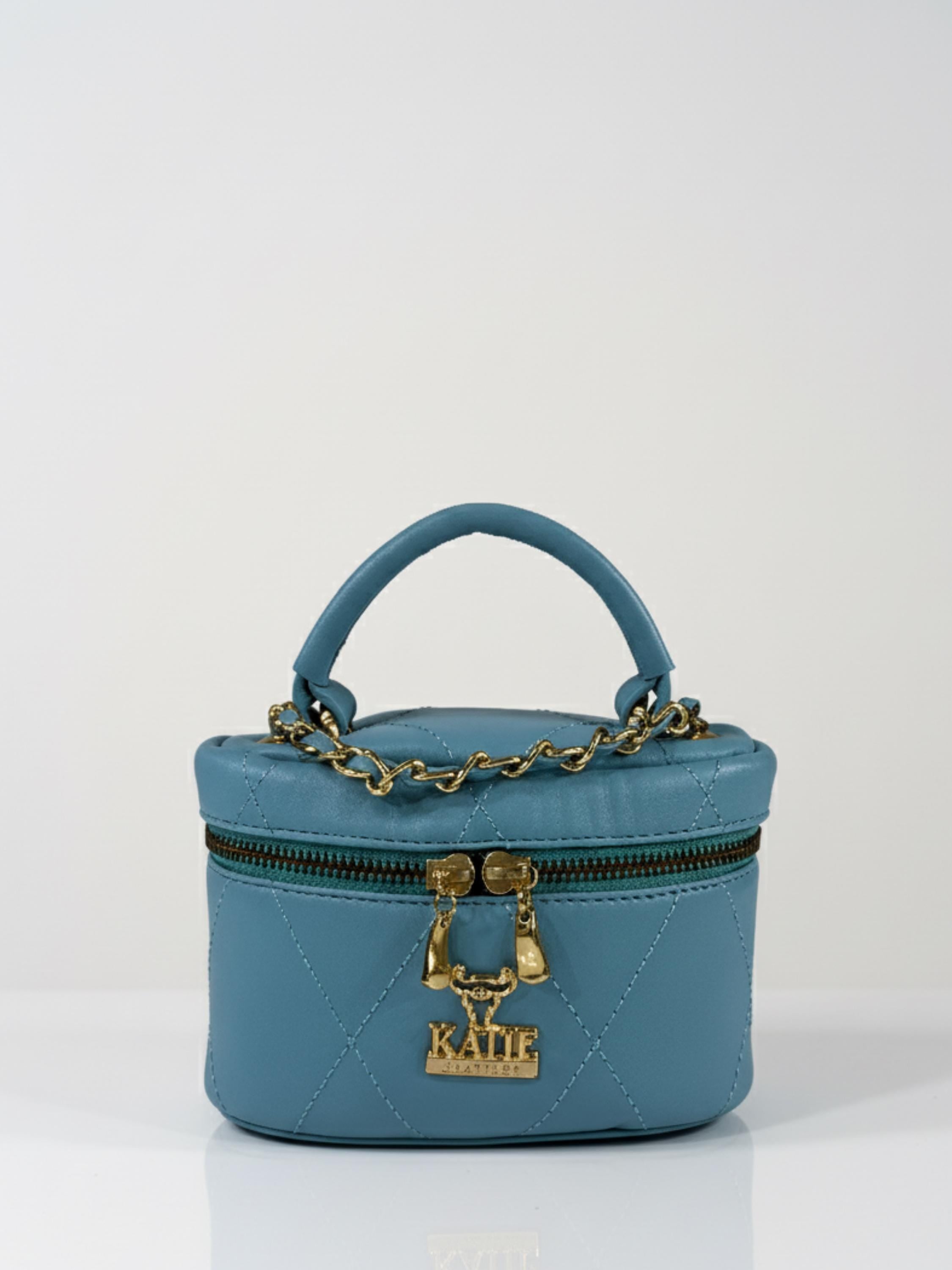 Brazilian Leather Mini Clutch – Colorful 'Nina' Bag