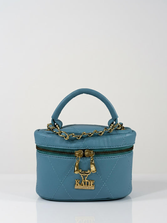 Brazilian Leather Mini Clutch – Colorful 'Nina' Bag