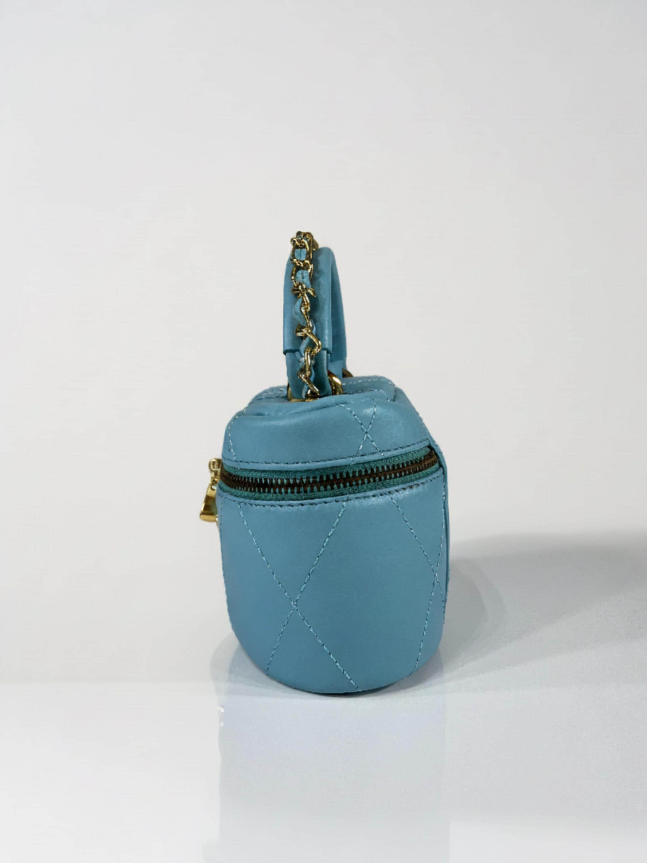 Brazilian Leather Mini Clutch – Colorful 'Nina' Bag