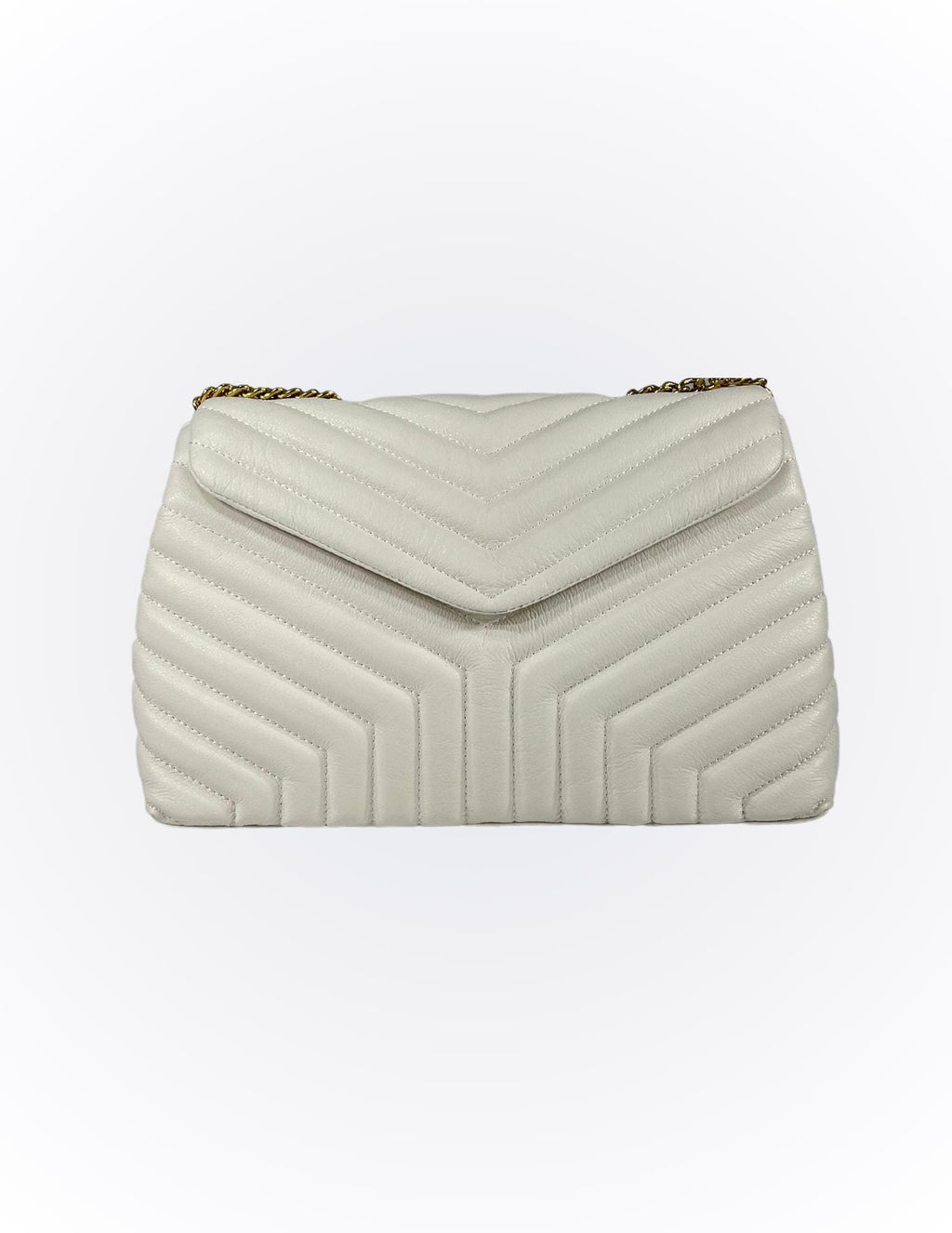 Off-White Elegant genuine Brazilian Leather handbag Vera - Katie Leather