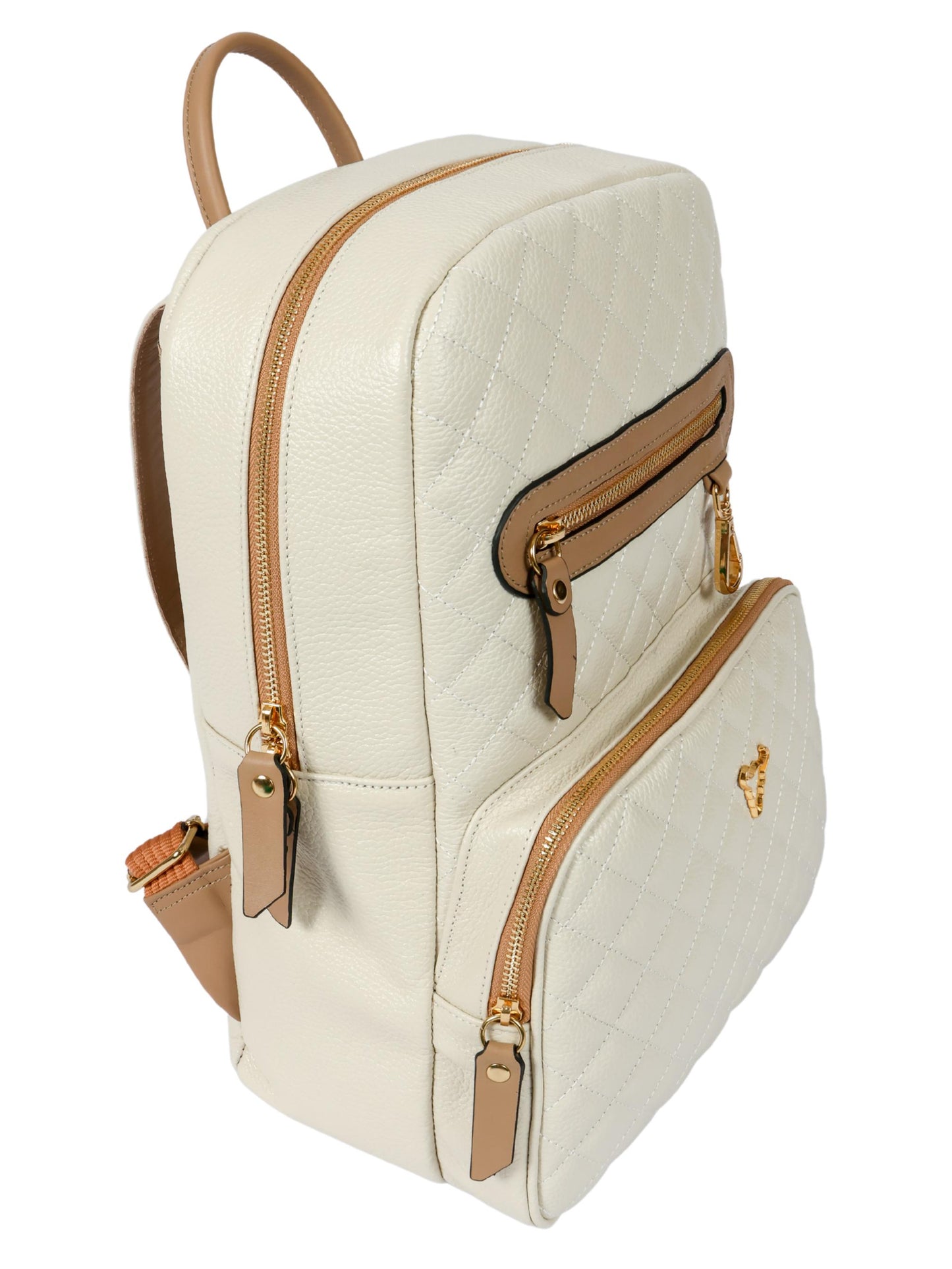 Brown Leather Backpack, Handmade Elegant Daypack