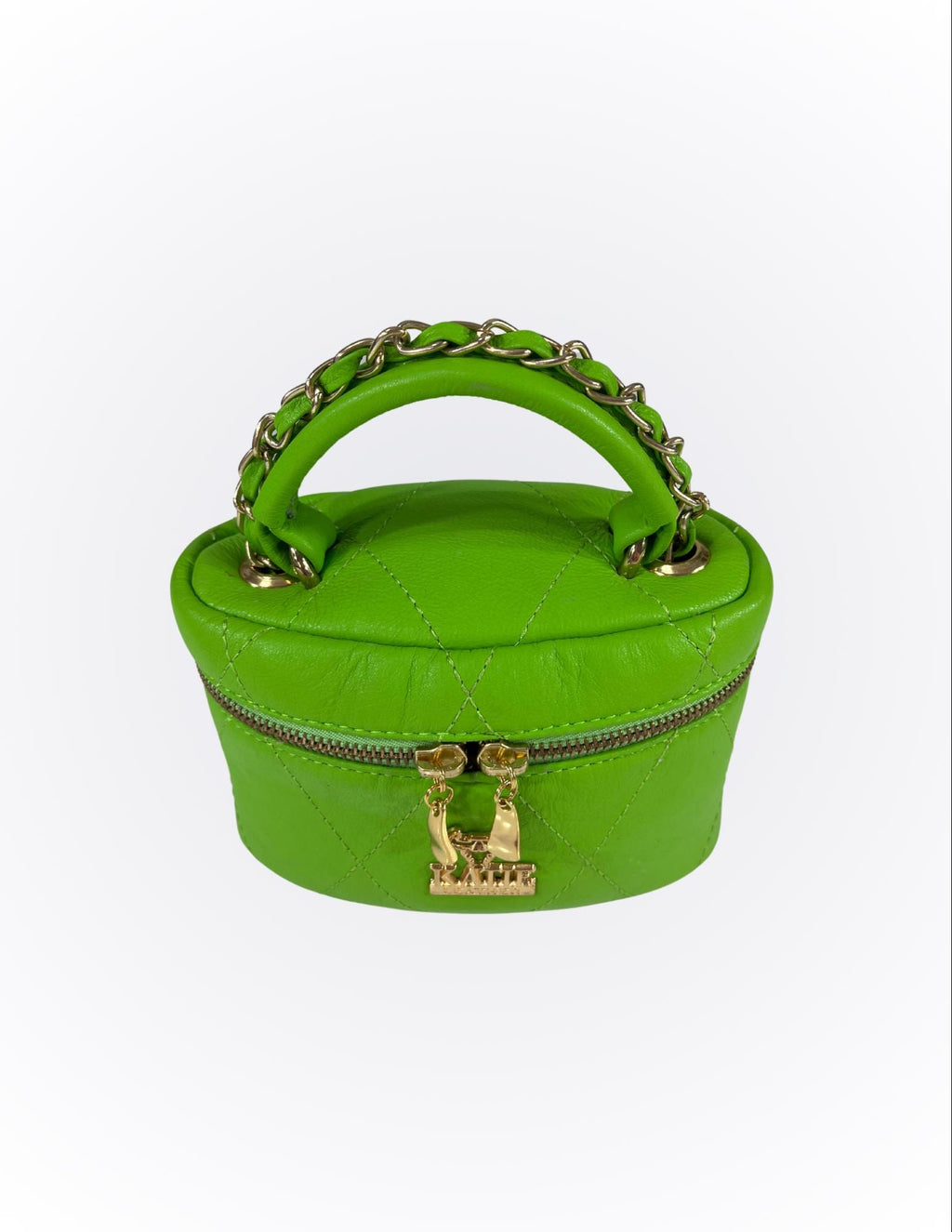 Green Leather Clutch – Small Brazilian Leather Bag