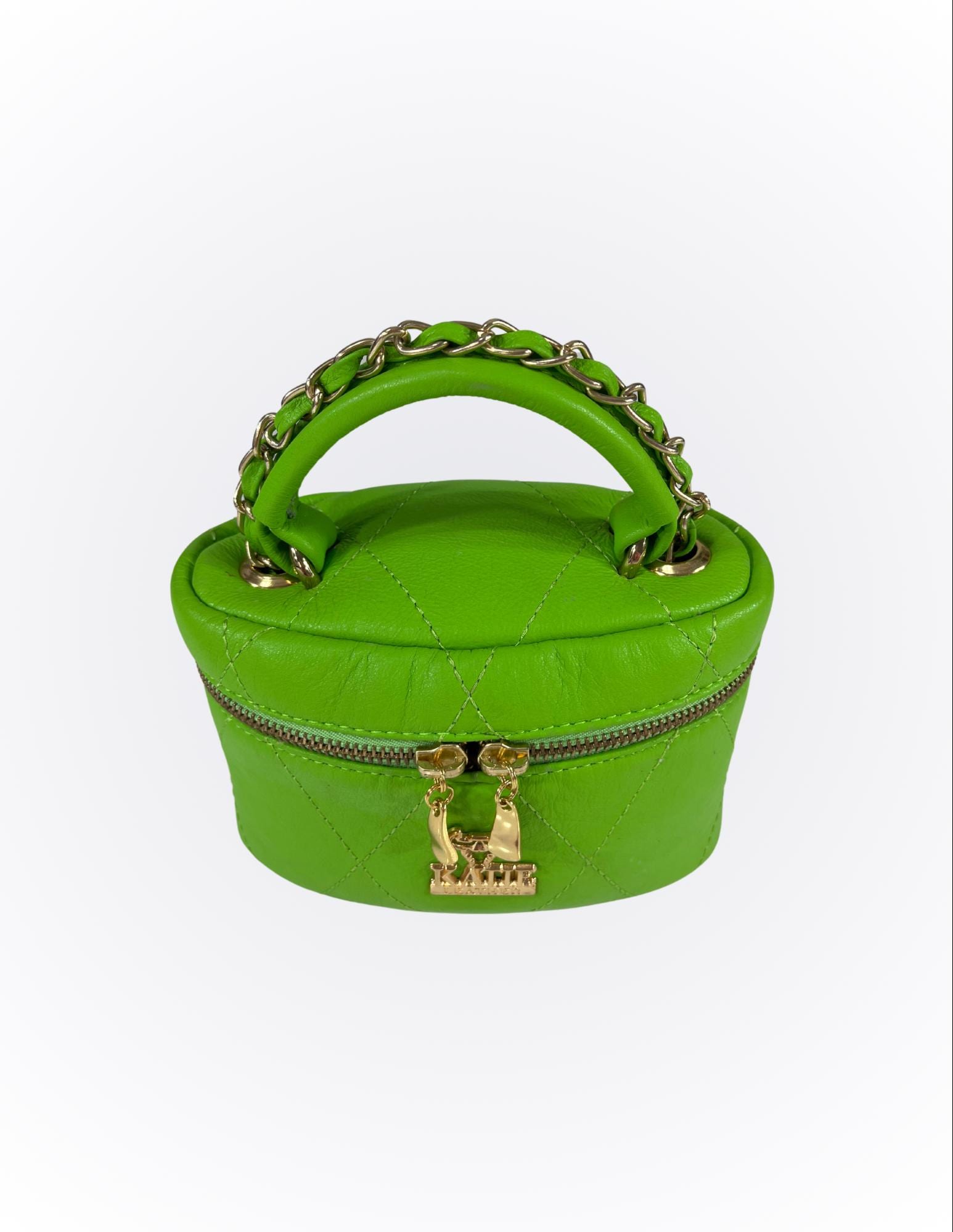 Green Leather Clutch – Small Brazilian Leather Bag