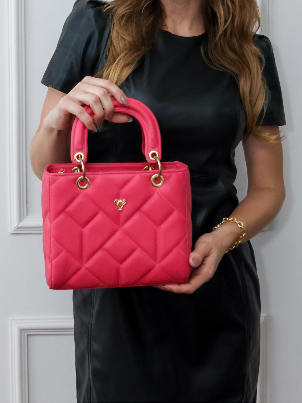 Exclusive Brazilian genuine leather tote/hand bag Sofia - Katie Leather