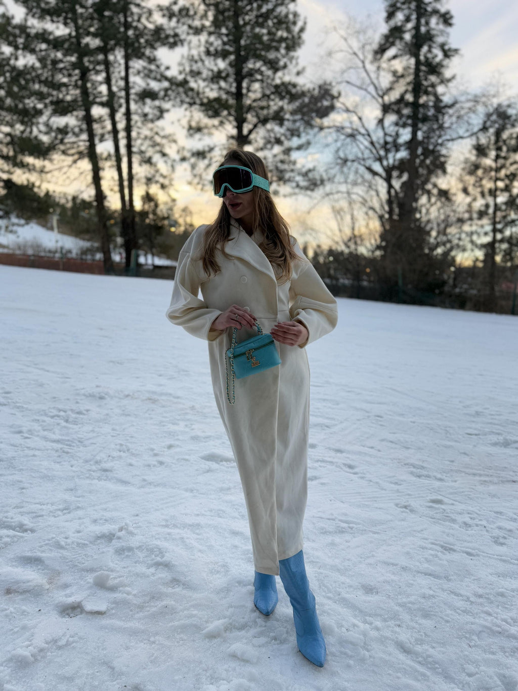 Brazilian Leather Mini Clutch – Colorful 'Nina' Bag