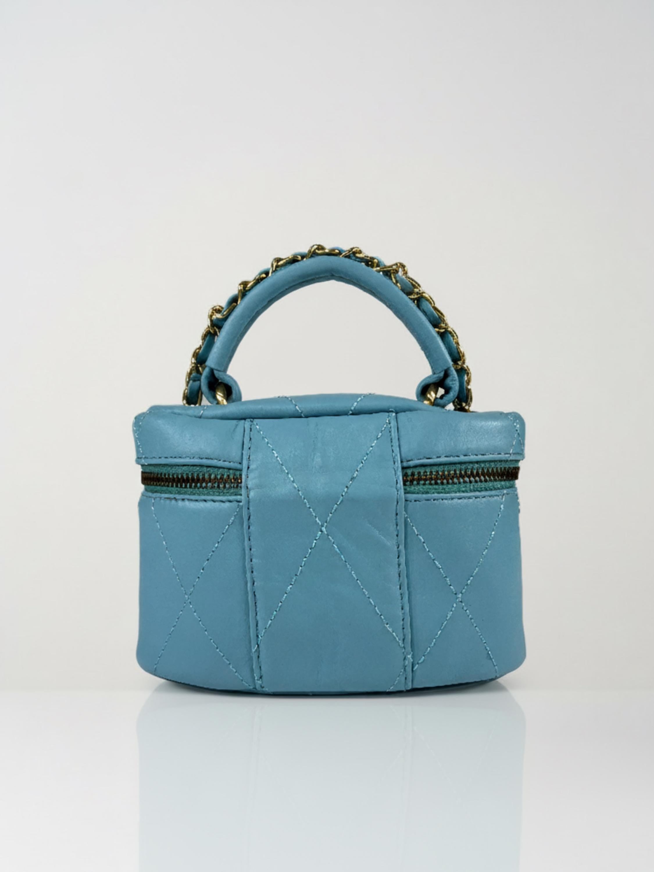 Brazilian Leather Mini Clutch – Colorful 'Nina' Bag