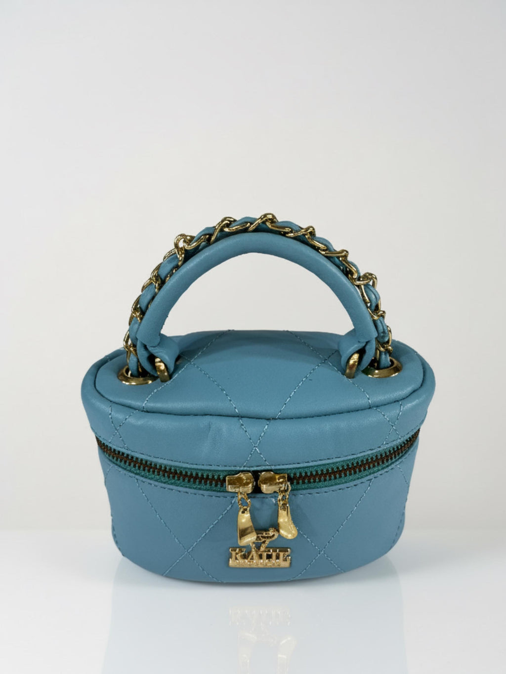 Brazilian Leather Mini Clutch – Colorful 'Nina' Bag