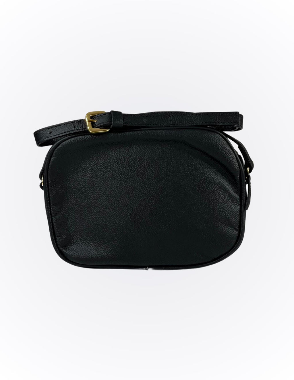 Black Clutch purse genuine Brazilian leather Bruna - Katie Leather