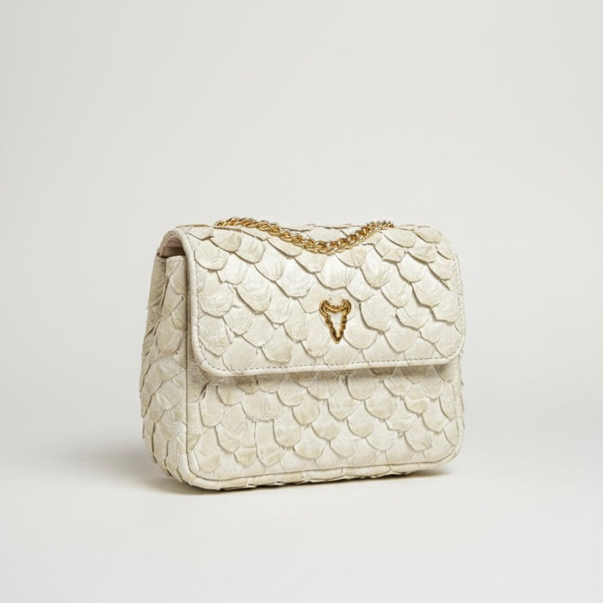 Aurora – Pearl Limited Edition Pirarucu Chain Bag