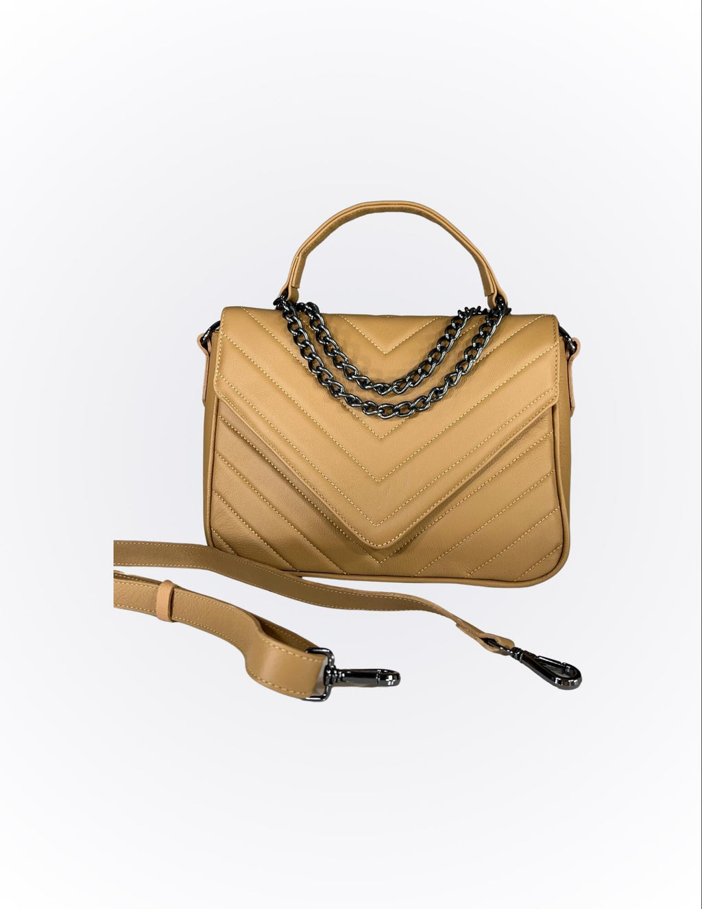 Luxury hand/tote bag Brazilian genuine leather Priscila - Katie Leather
