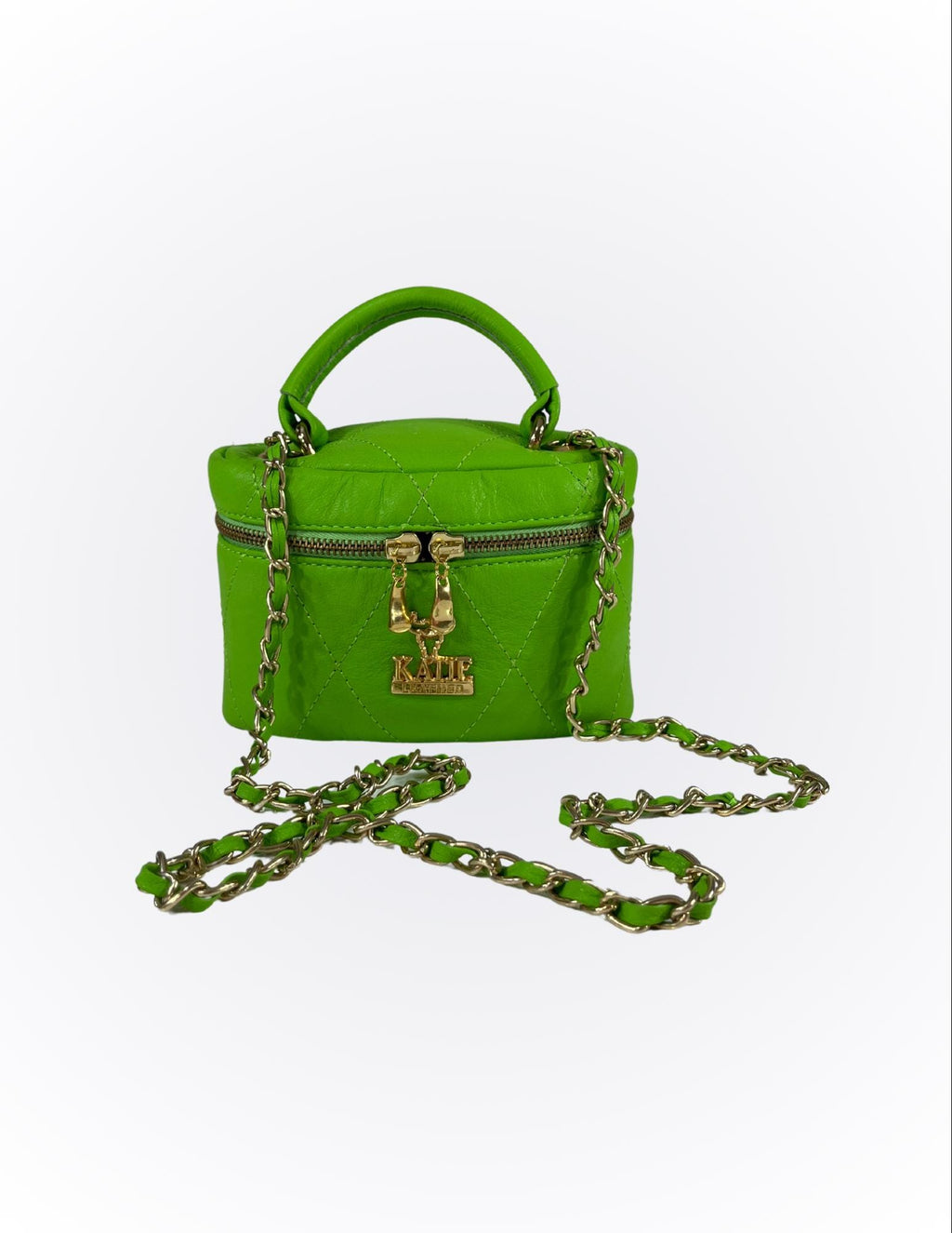 Green Leather Clutch – Small Brazilian Leather Bag