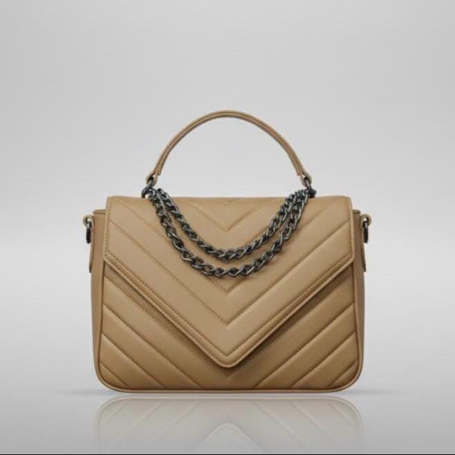 Luxury hand/tote bag Brazilian genuine leather Priscila - Katie Leather