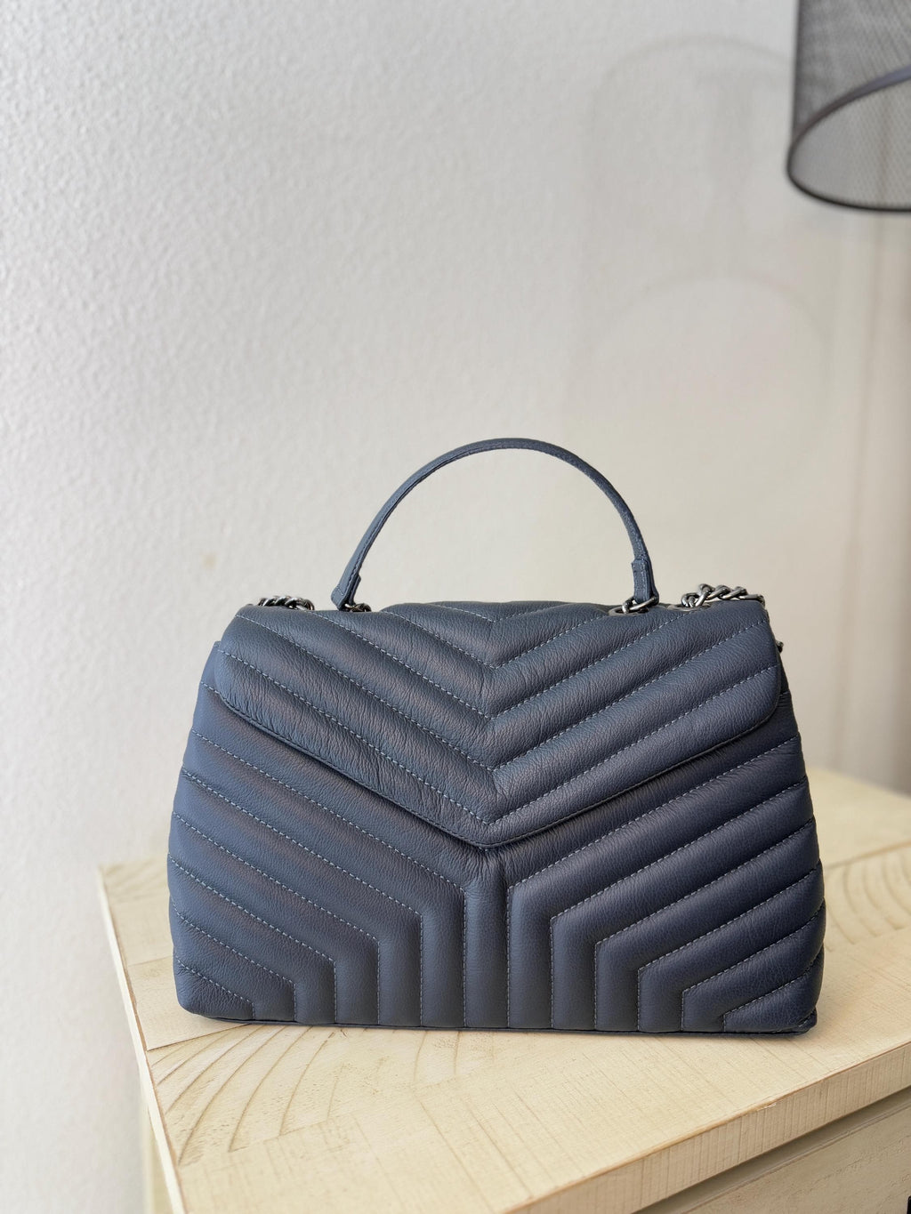Handcrafted Brazilian Leather Handbag – Elegant Shoulder Purse