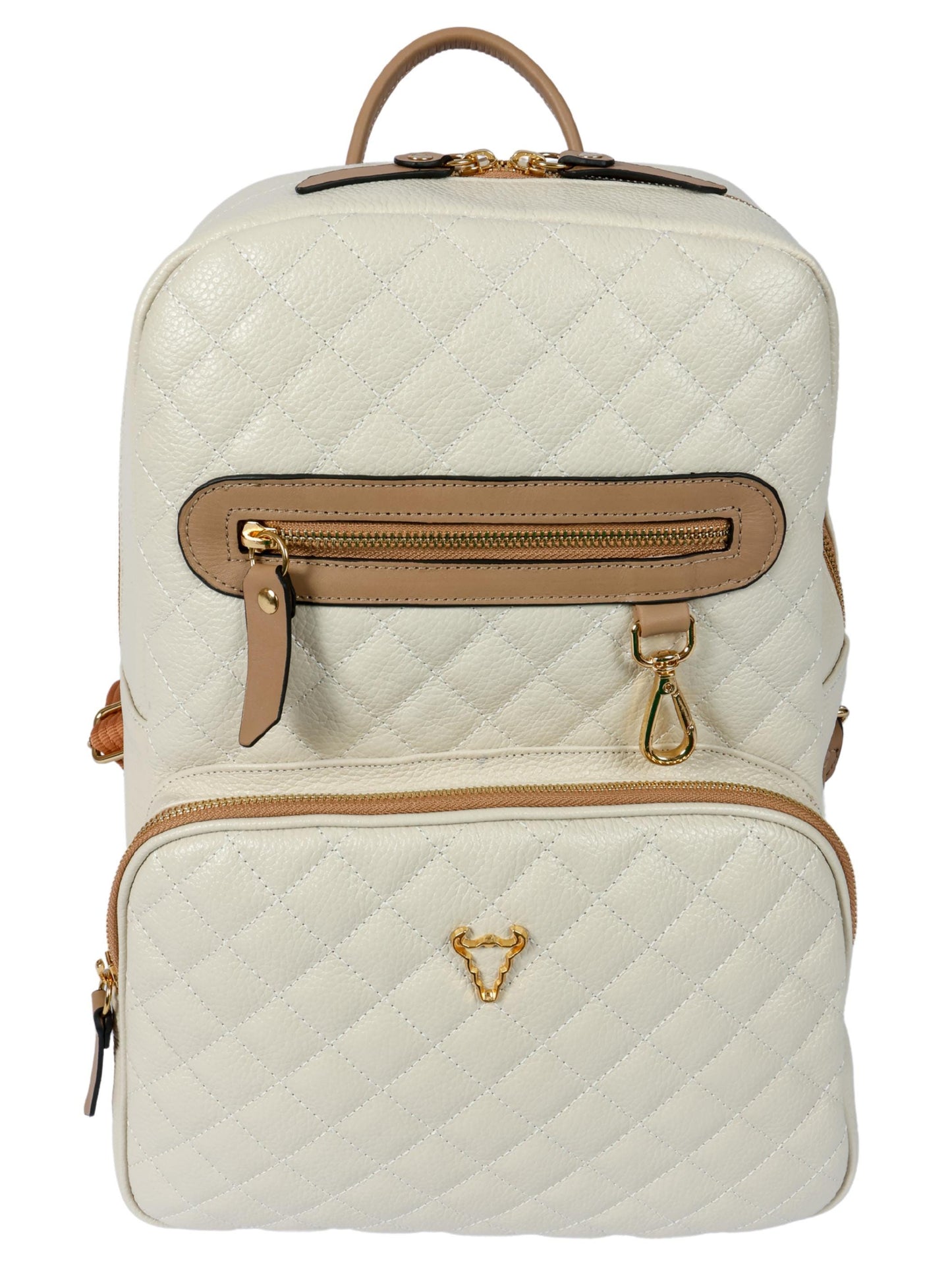 Brown Leather Backpack, Handmade Elegant Daypack