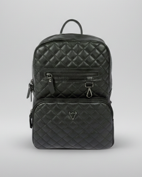 Brown Leather Backpack, Handmade Elegant Daypack